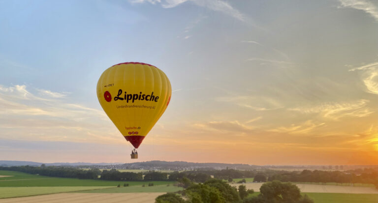 Ballonfahrt OWL Lippische Heissluftballon